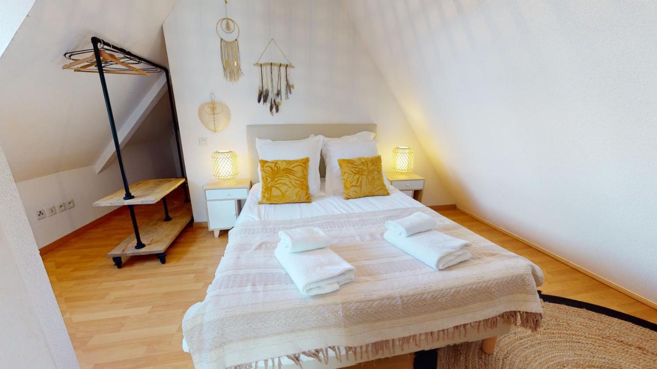 Duplex Des Dominicains - 1 Parking Gratuit - Hypercentre 6 Personnes Apartment Colmar Bagian luar foto
