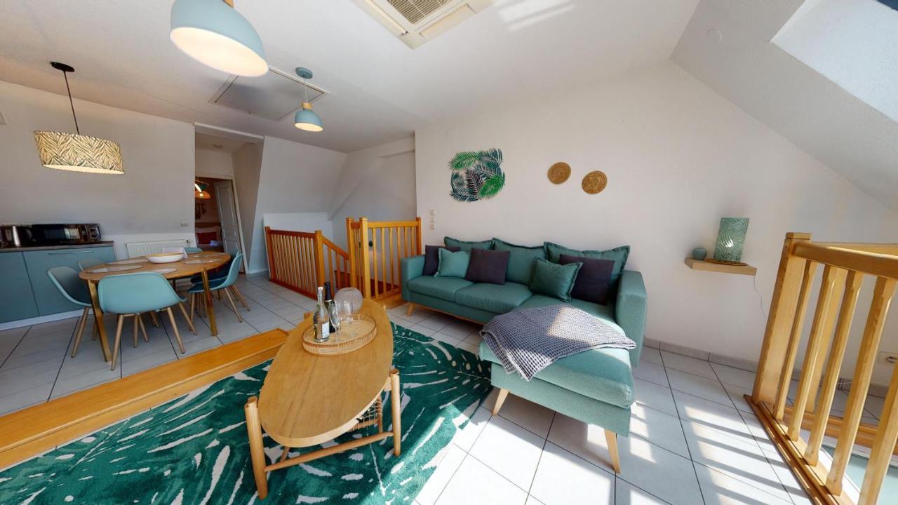 Duplex Des Dominicains - 1 Parking Gratuit - Hypercentre 6 Personnes Apartment Colmar Bagian luar foto