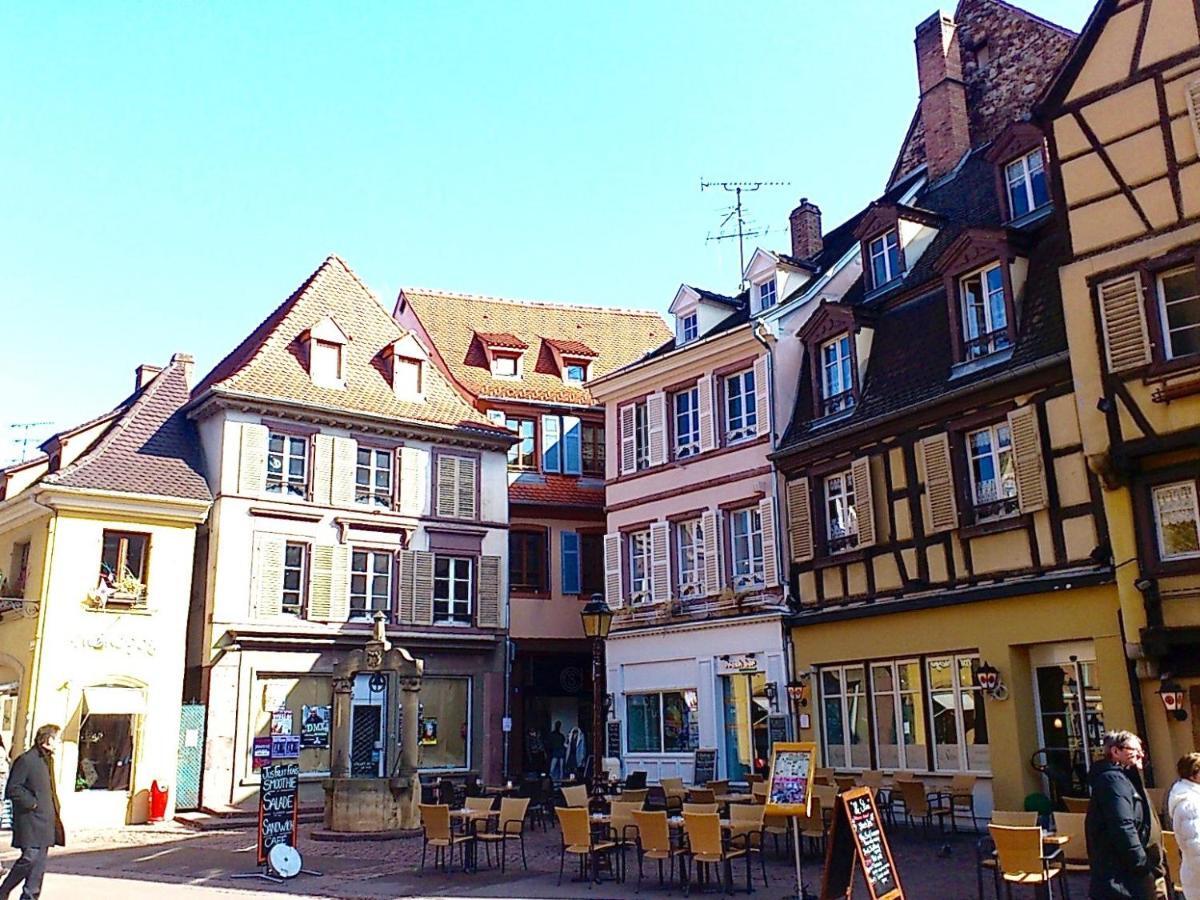 Duplex Des Dominicains - 1 Parking Gratuit - Hypercentre 6 Personnes Apartment Colmar Bagian luar foto
